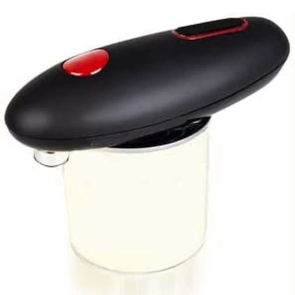 Automatic Electric Can Opener - One-Touch Portable Kitchen Tool for Effortless Jar and Bottle Opening